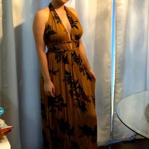 Beautiful mustard yellow dress